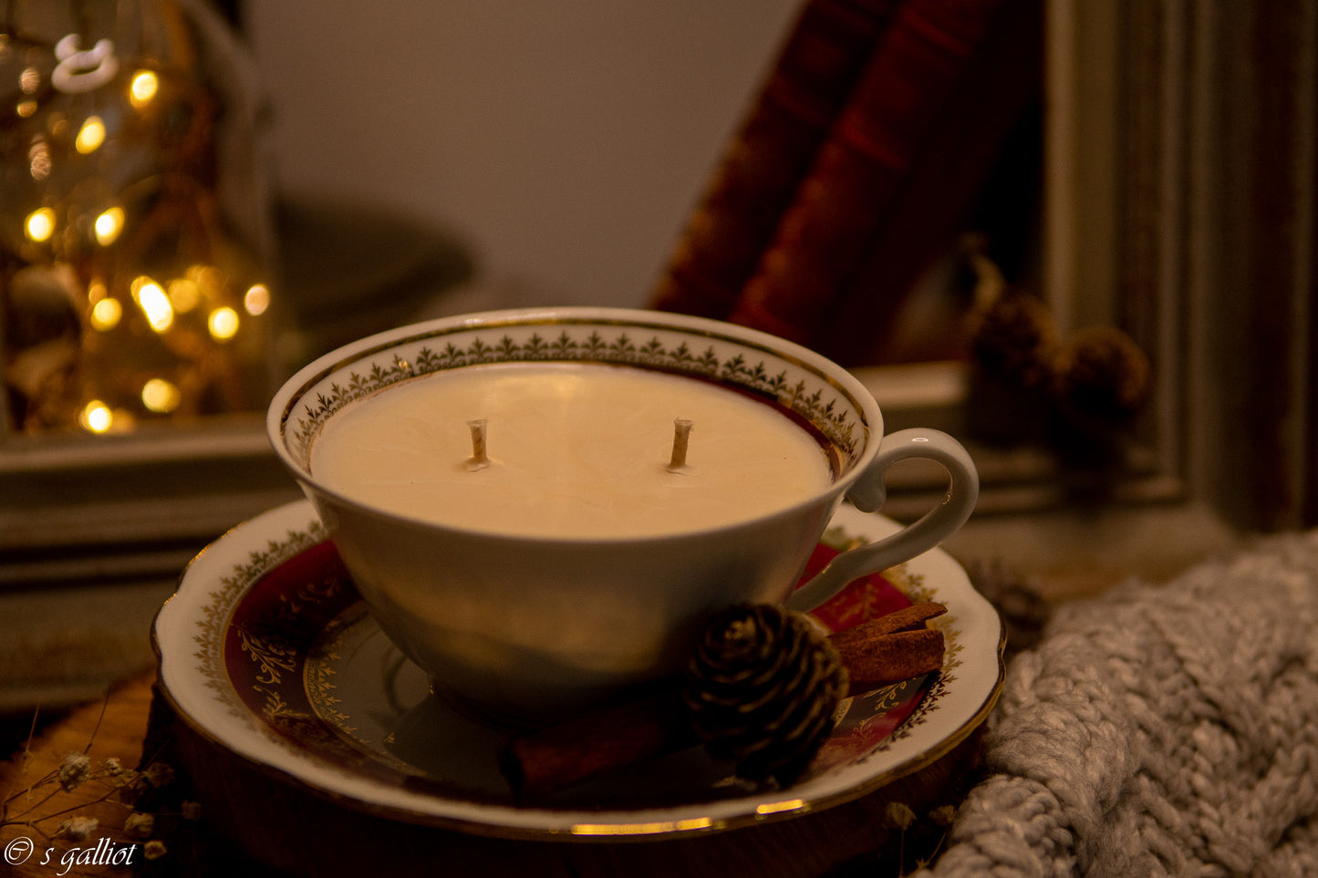 Bougie Tasse enchantée