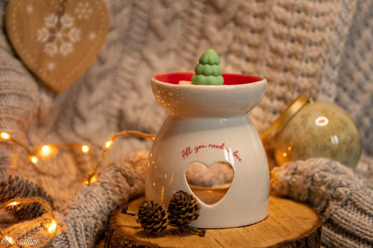 Brûle parfum « All you need is love »