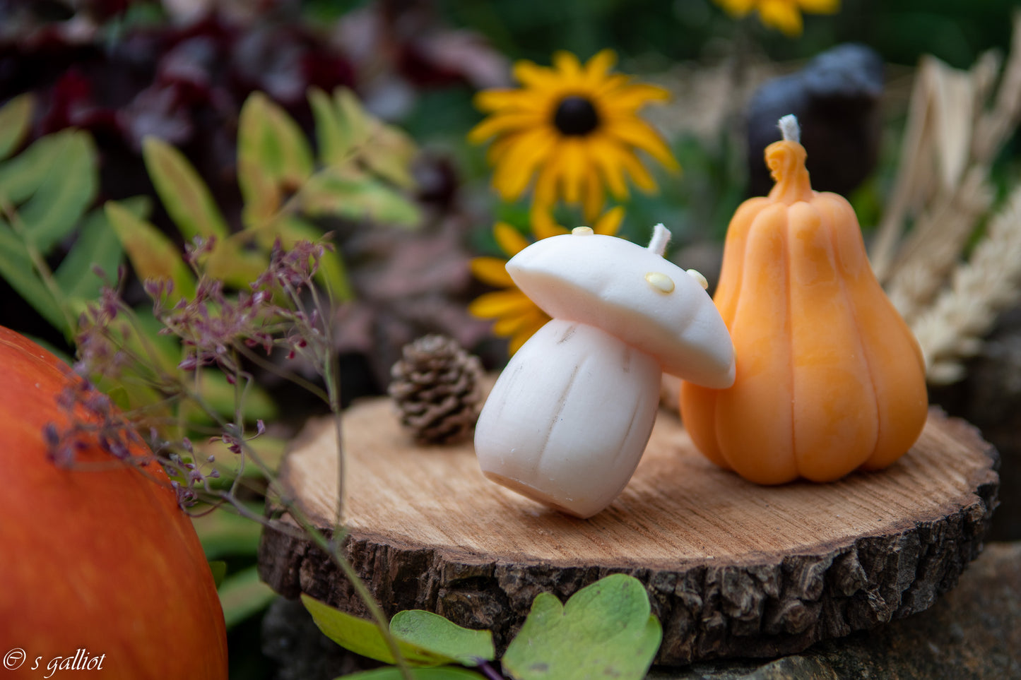 Bougie Jack o’ lantern