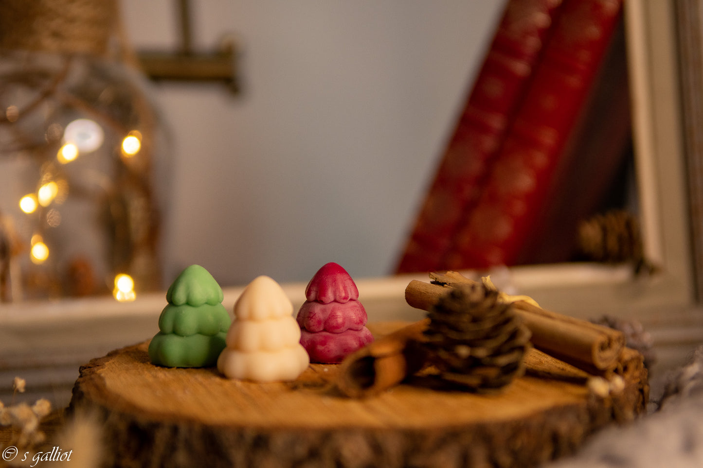 3 Fondants mini sapins