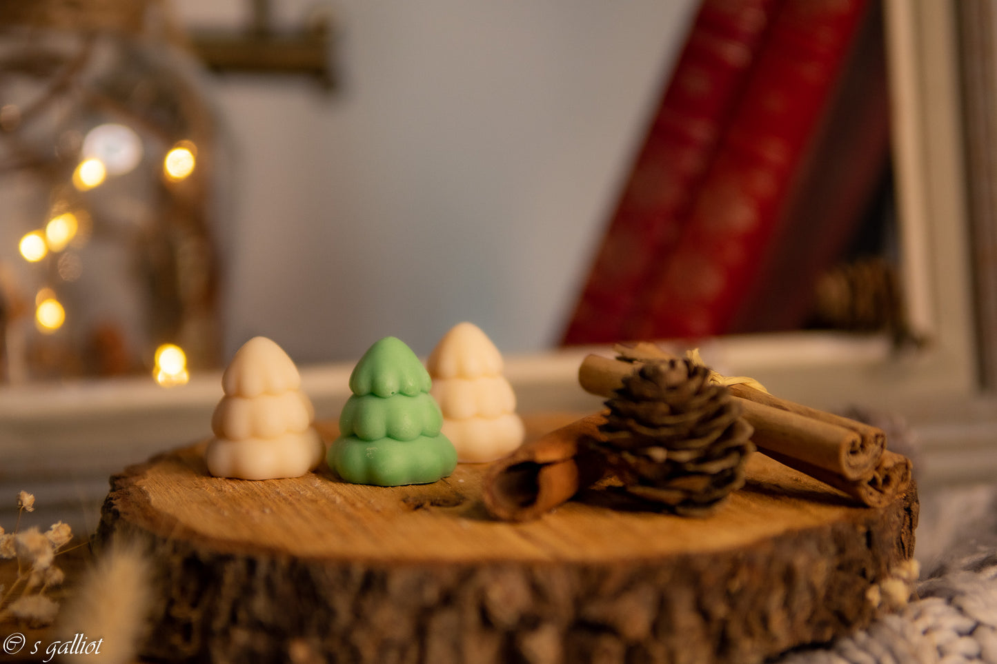 3 Fondants mini sapins