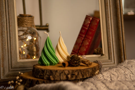 Bougie petit sapin