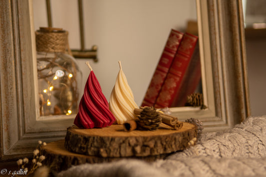 Bougie petit sapin