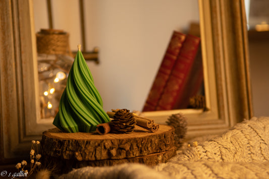 Bougie grand sapin