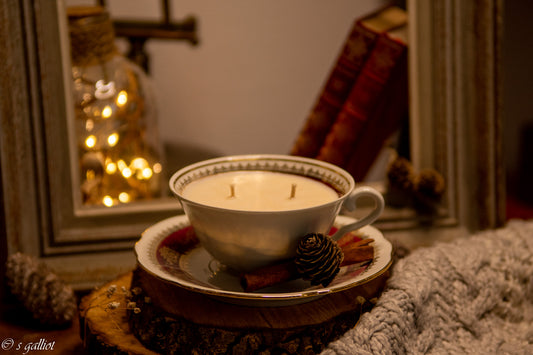 Bougie Tasse enchantée